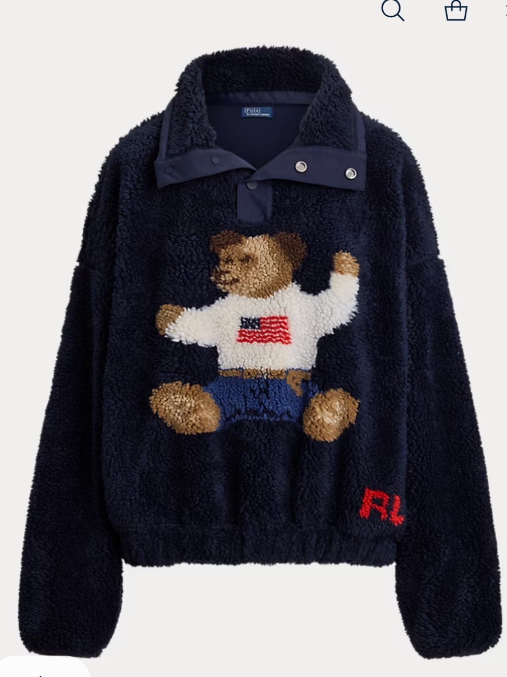 NWT Polo Ralph Lauren Sherpa